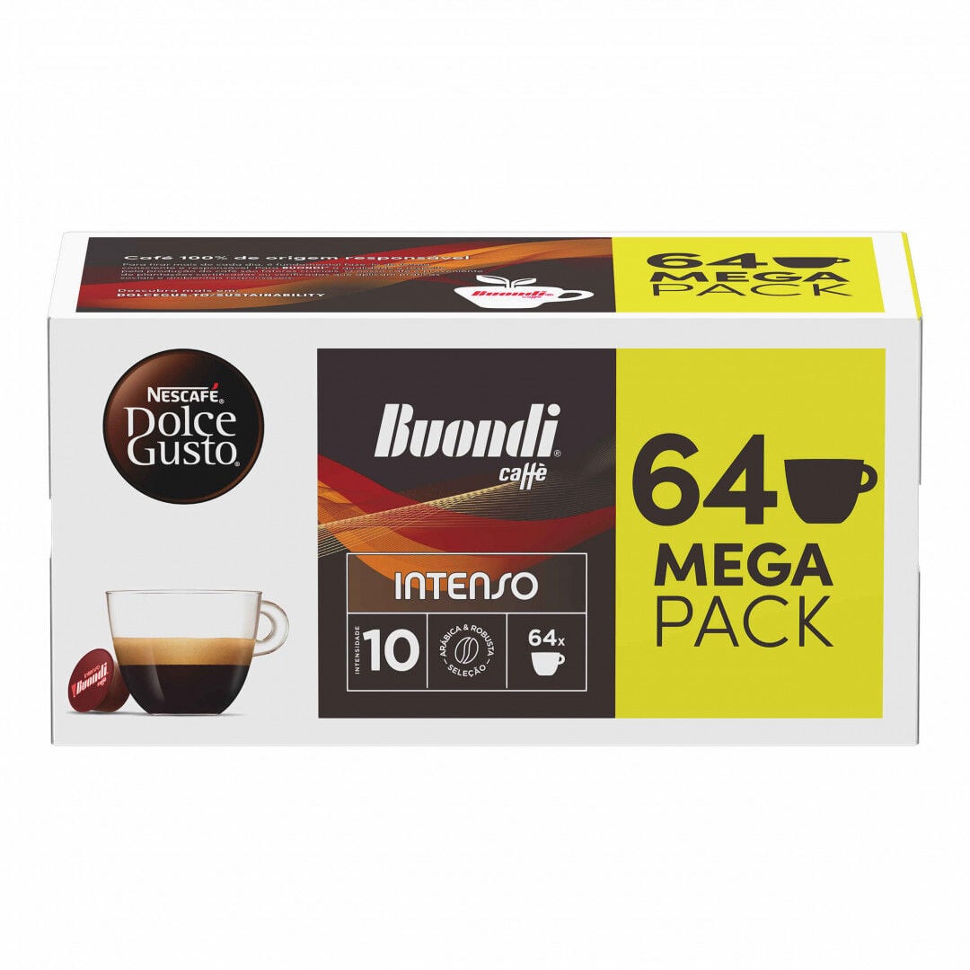 Cápsulas de Café Dolce Gusto Buondi Intenso Mega Pack