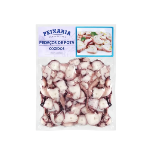 Pedaços de Pota Cozidos