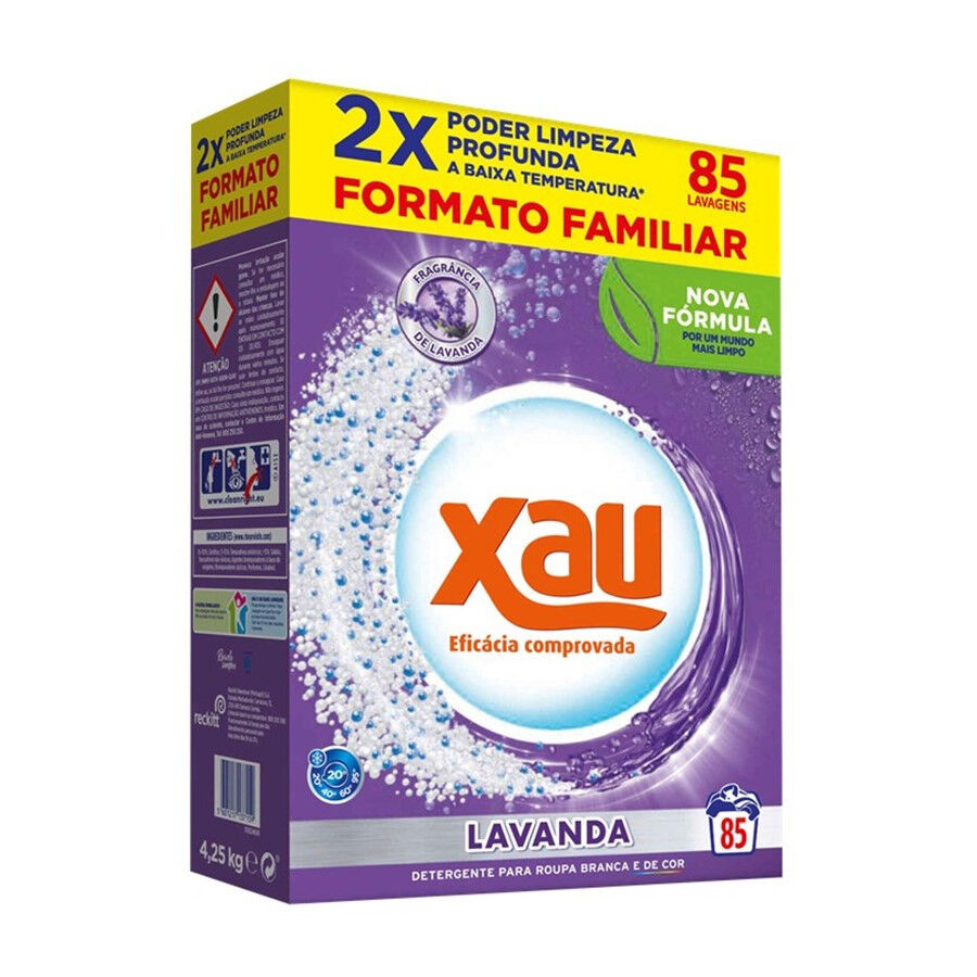 Detergente Máquina Roupa Pó Lavanda Xau