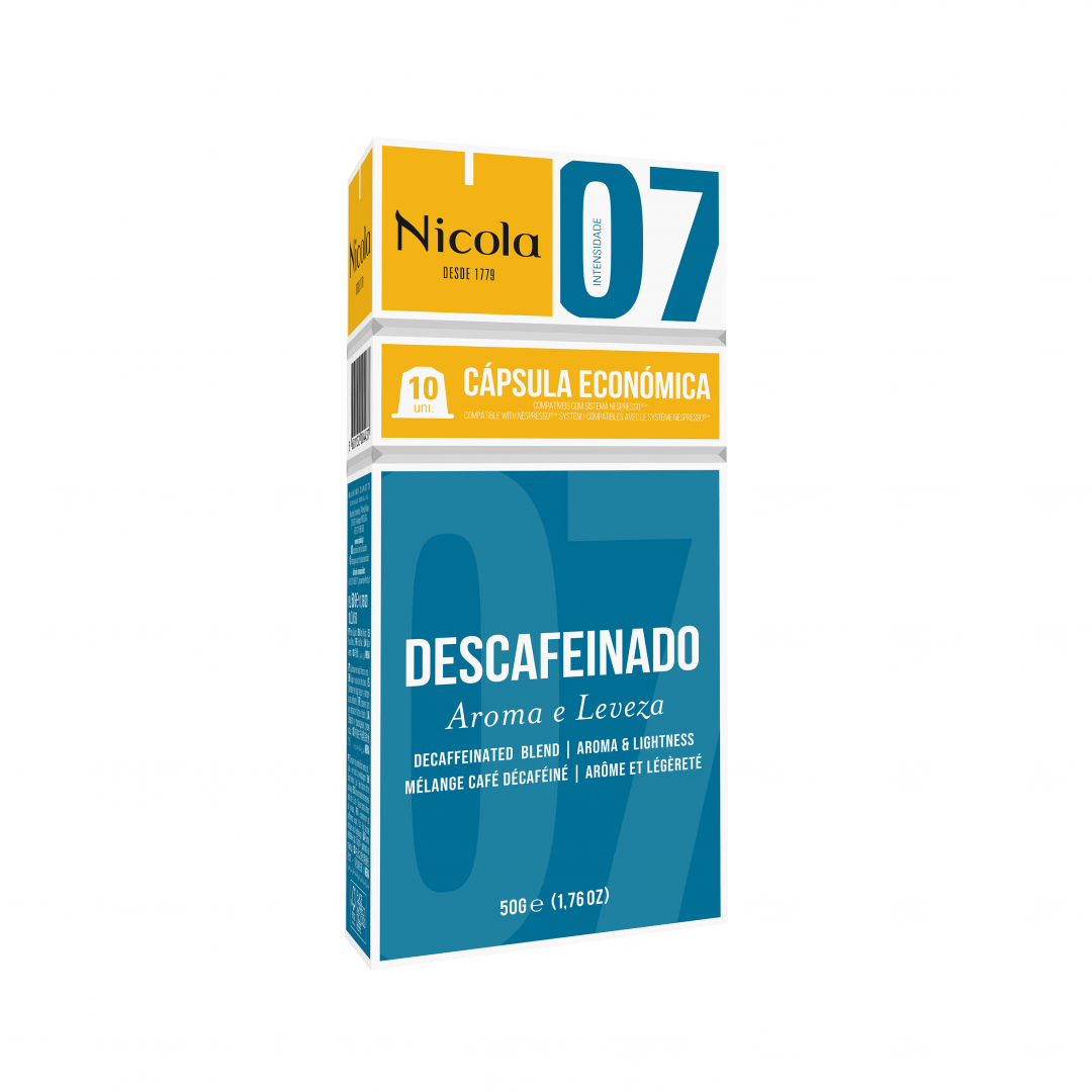 Cápsulas De Café Nespresso Descafeinado Nicola 10 un