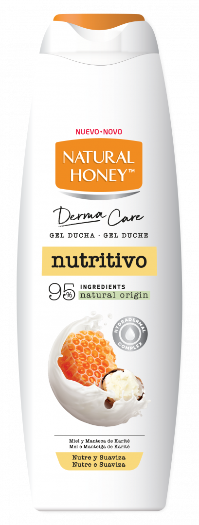 Gel De Banho Nutritivo Natural Honey 650 ml