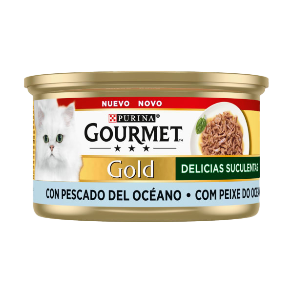 Comida Húmida para Gato Gold com Peixe