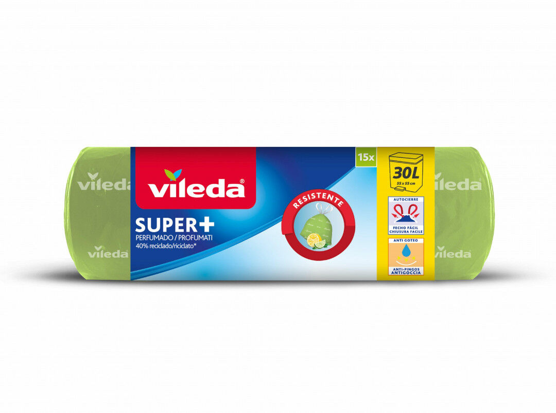 Sacos do Lixo Super+ Perfumados de Limão 30L
