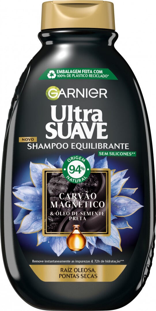 Champô Ultra Suave Carvão Magnético