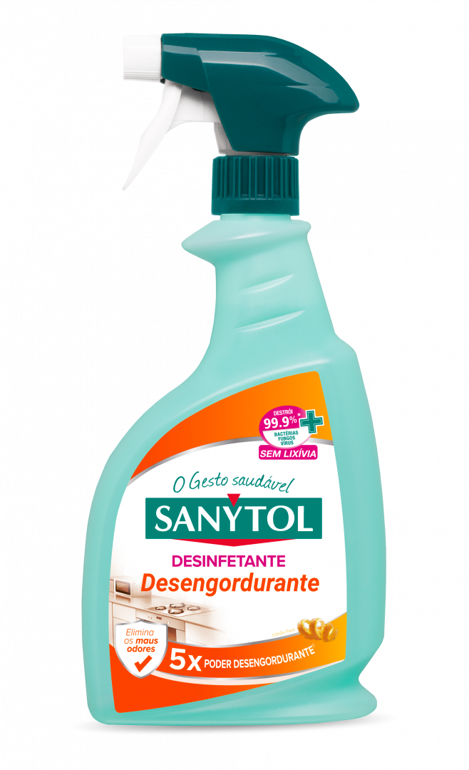 Spray Desengordurante Desinfetante