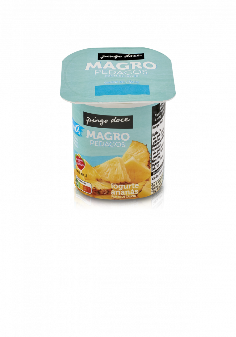 Iogurte Magro Pedaços Ananás