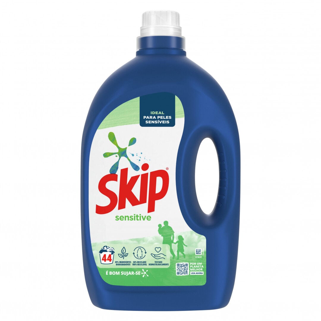 Detergente Máquina Roupa Líquido Sensitive Skip