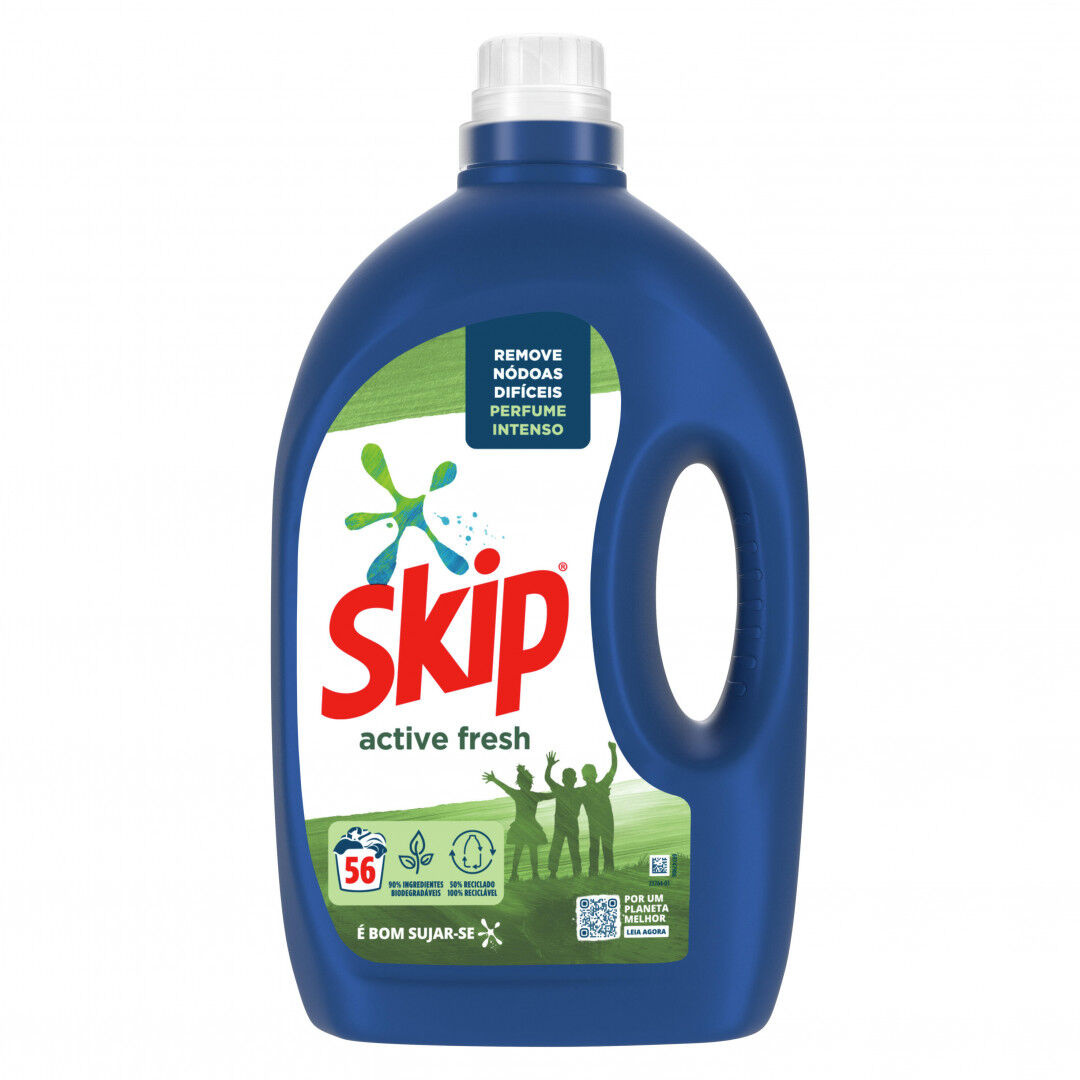 Detergente Máquina Roupa Líquido Active Fresh Skip