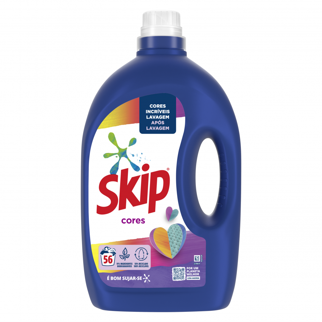 Detergente Máquina Roupa Líquido Roupa de Cor Skip