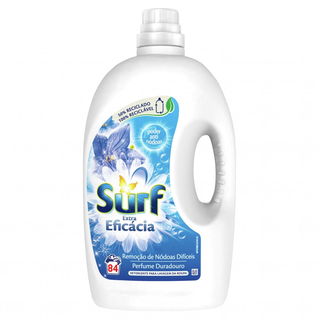 Detergente Máquina Roupa Líquido Extra Eficácia Surf
