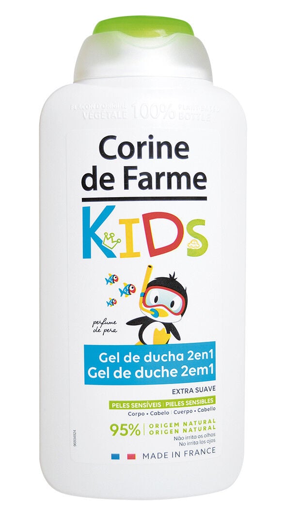 Gel de Banho 2 em 1 Kids Fragrância de Pera