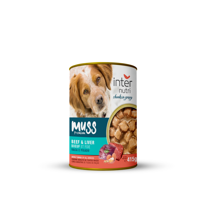 Comida Húmida para Cão com Vaca e Fígado