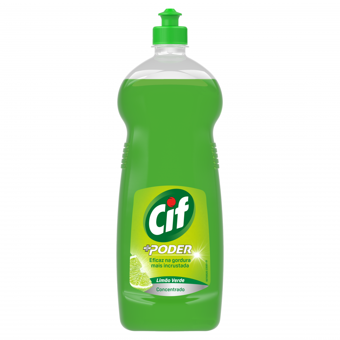 Detergente Loiça Manual Limão Verde +Poder Cif