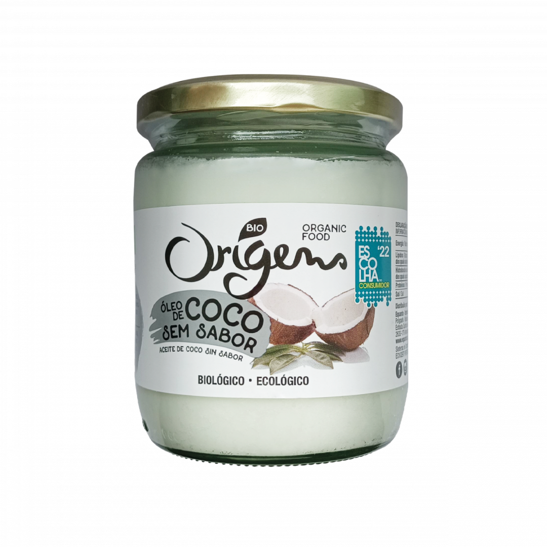 Óleo De Coco Sem Sabor Biológico Origens Bio 415 ml