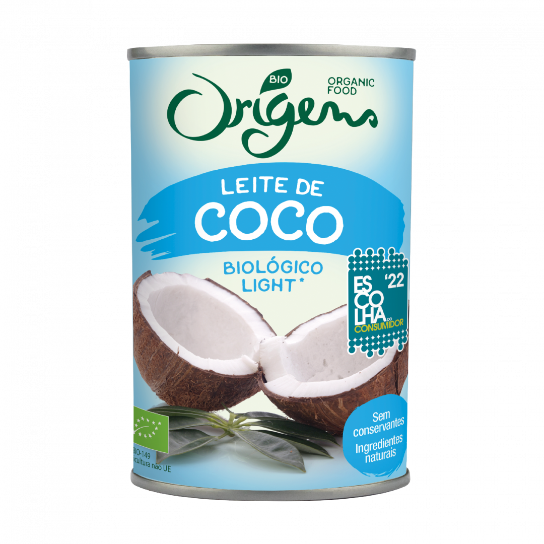 Leite de Coco Light Biológico Origens Bio