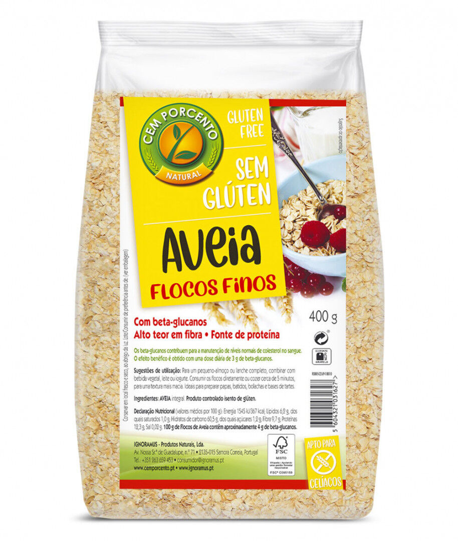 Flocos de Aveia Finos