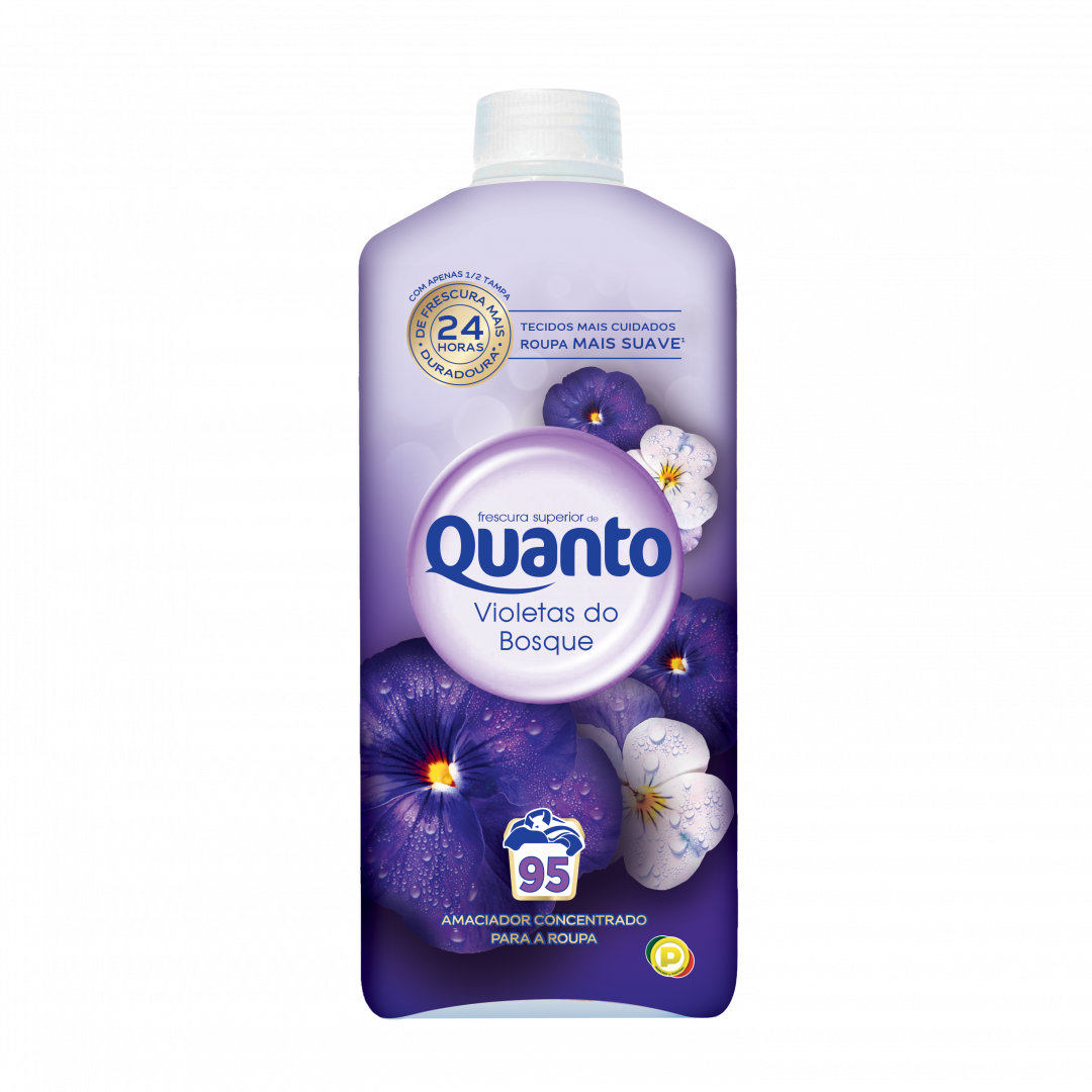 Amaciador Roupa Violeta Quanto 95 un