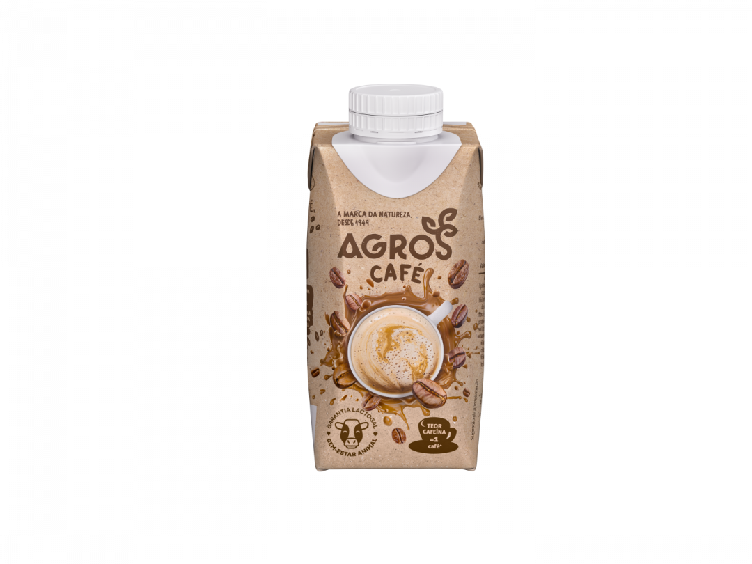 Leite UHT com Café Agros