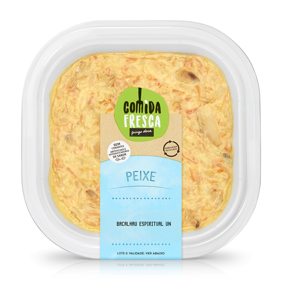 Bacalhau Espiritual Comida Fresca 300 g