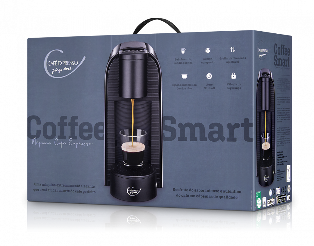 Máquina de Café Coffeesmart Preta