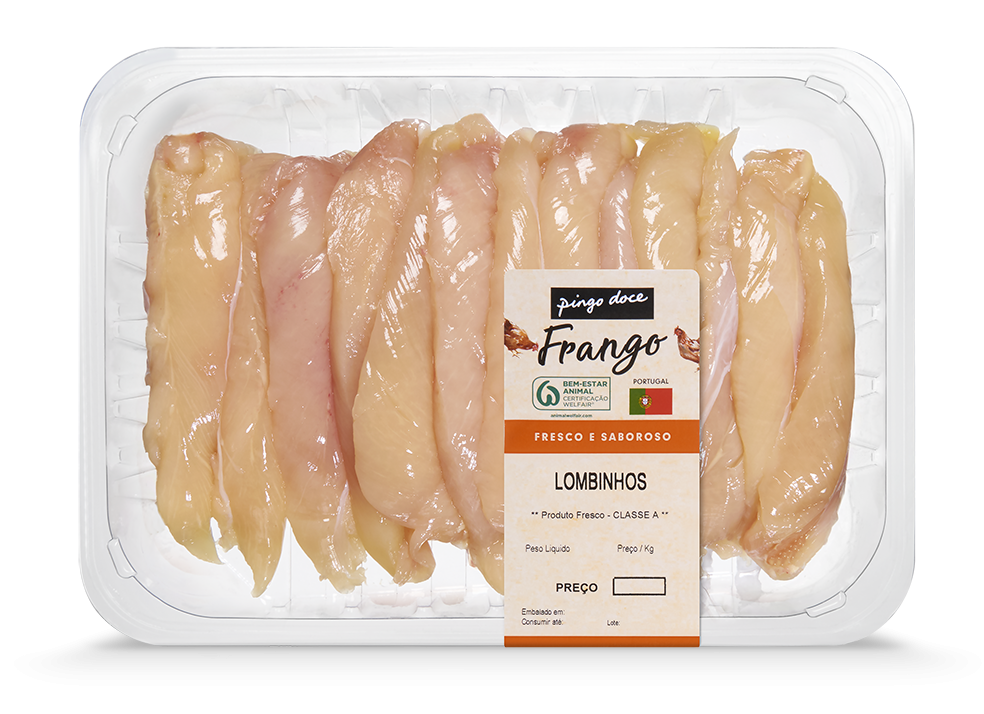 Lombinhos de Frango Embalados Nosso Talho