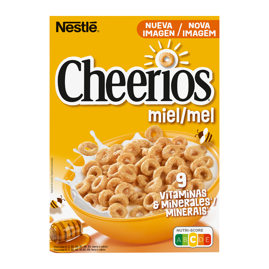 Cereais Cheerios com Mel
