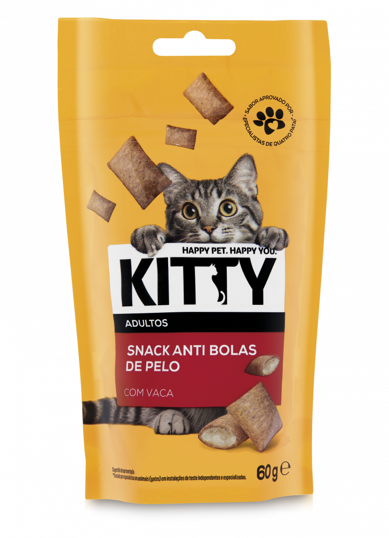 Snack para Gato Anti Bolas de Pêlo com Tara