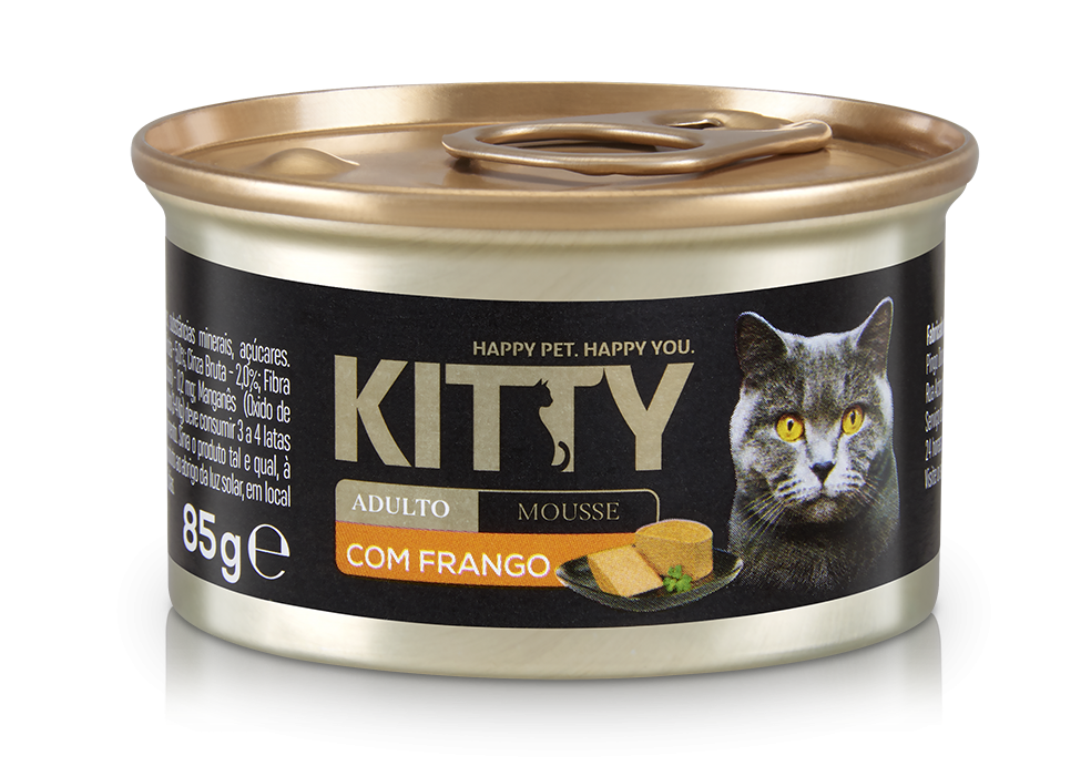 Comida Húmida para Gato Adulto Mousse com Frango
