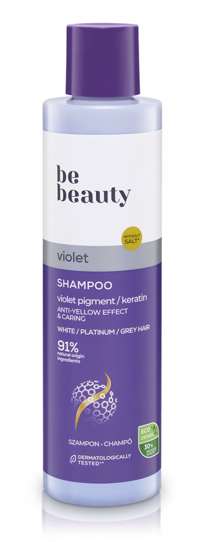 Champô Violeta para Cabelos Brancos