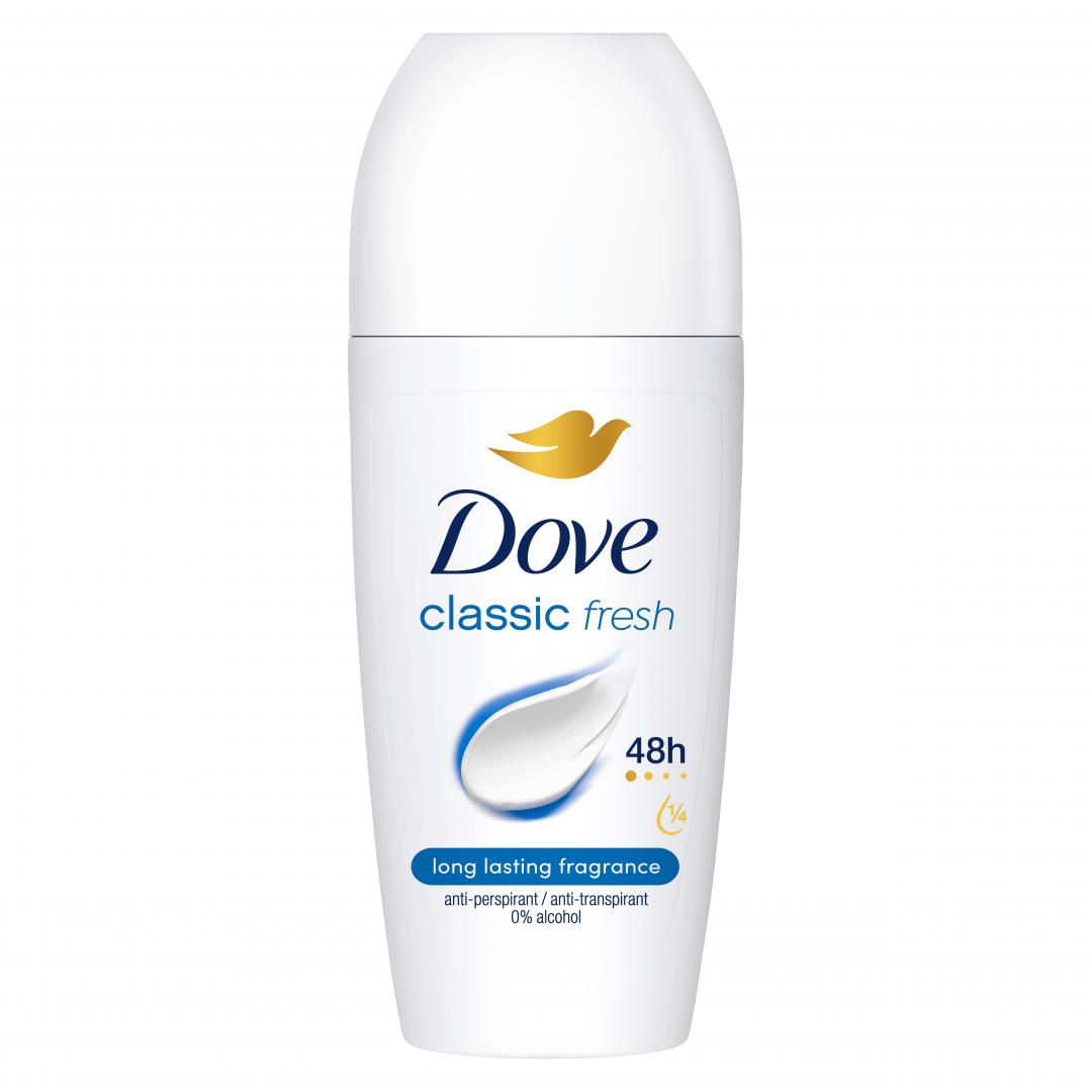 Desodorizante Roll-On Powder 48h Dove 50 ml