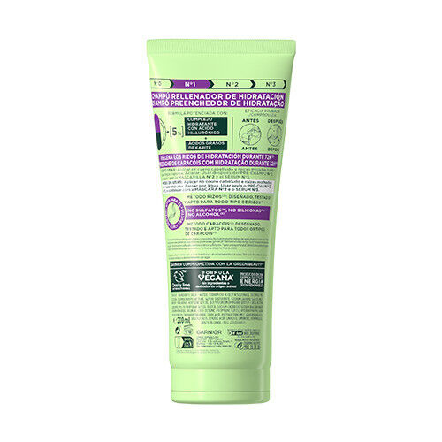 Champô Fructis Método Caracóis