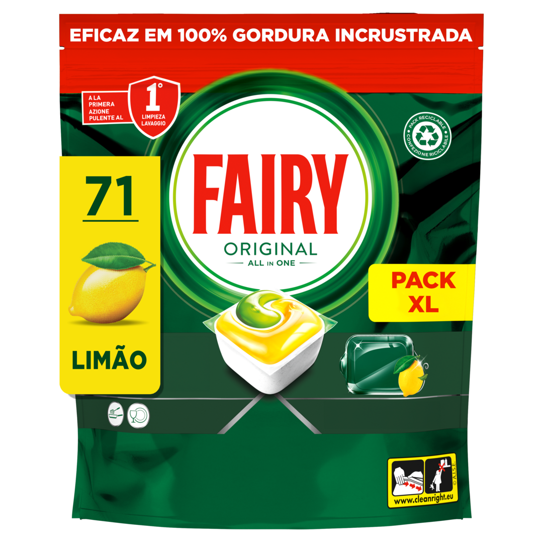 Cápsulas para Máquina Loiça All in 1 Limão