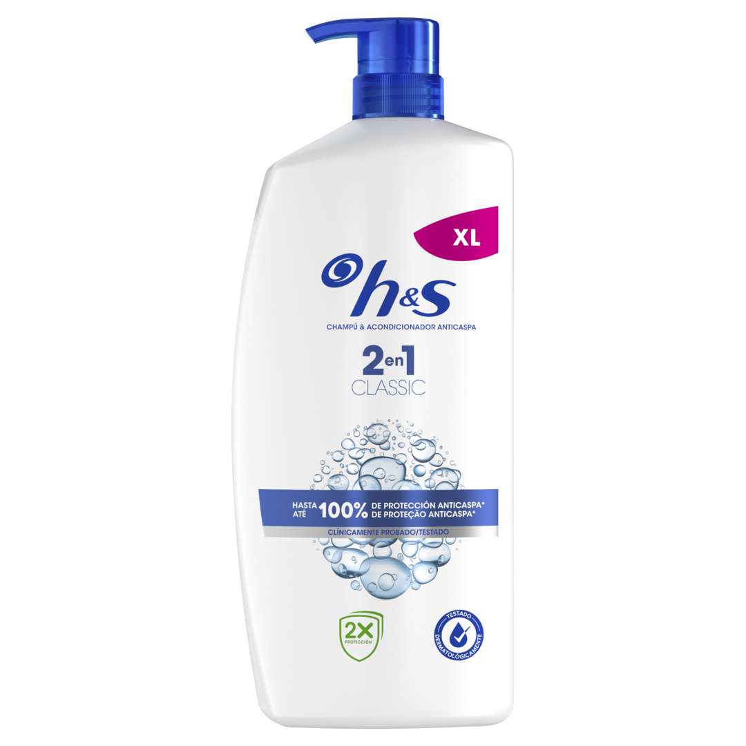 Champô Anticaspa Classic 2 em 1 625 ml