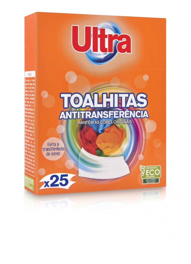 Toalhitas Antitransferência de Cor