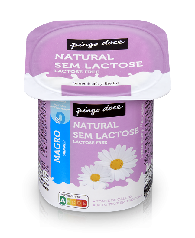 Iogurte Magro Natural sem Lactose