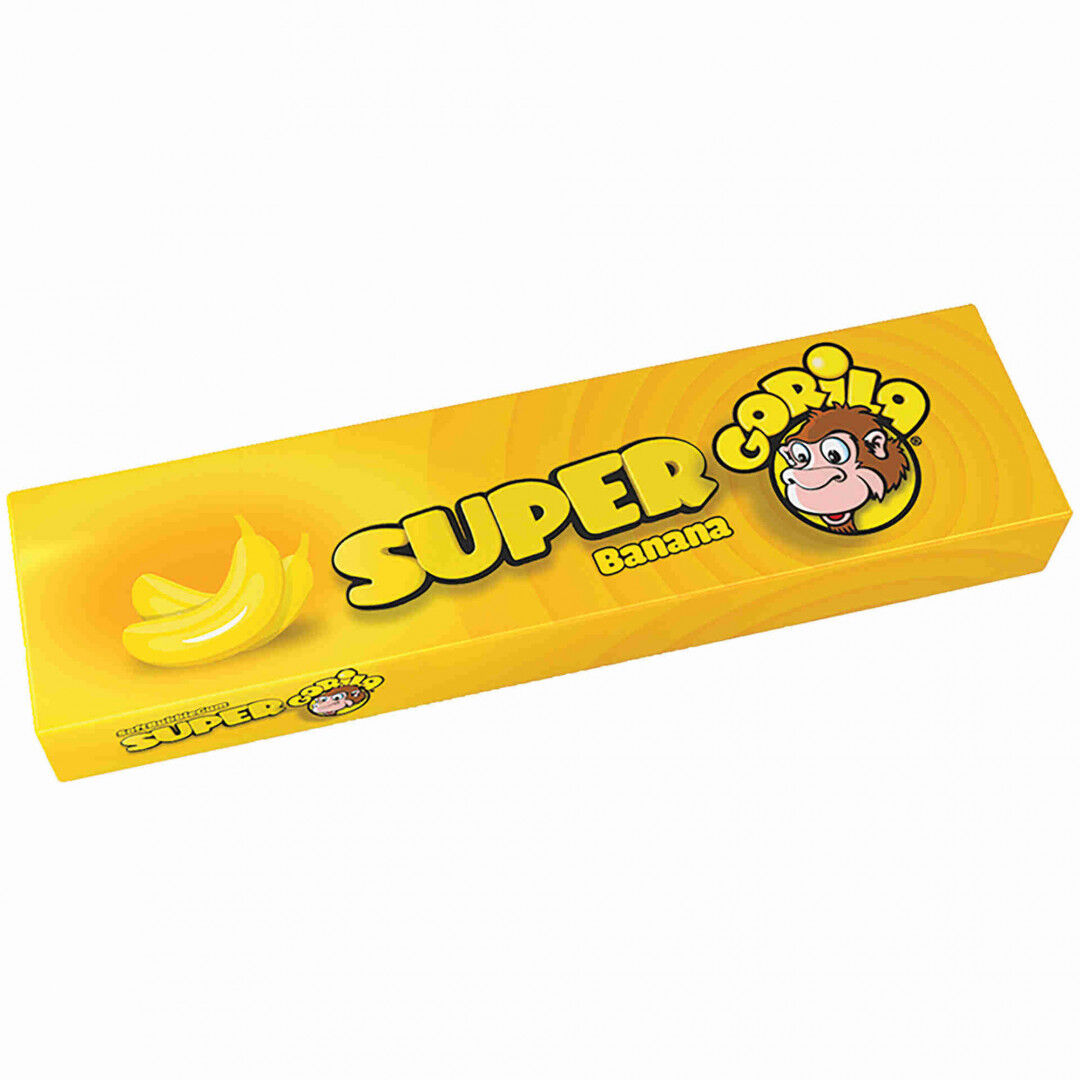Pastilhas Elásticas Super Gorila Banana