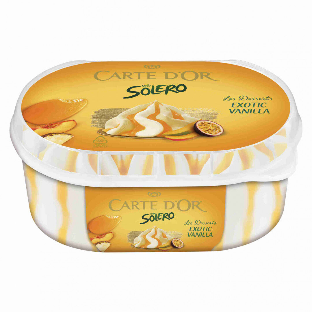 Gelado Baunilha Exótica Solero Les Desserts