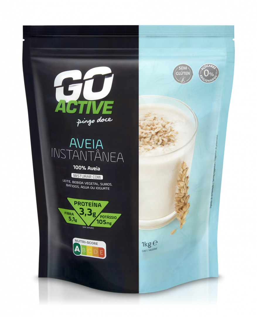 Farinha Aveia Instantânea Go Active 1 kg