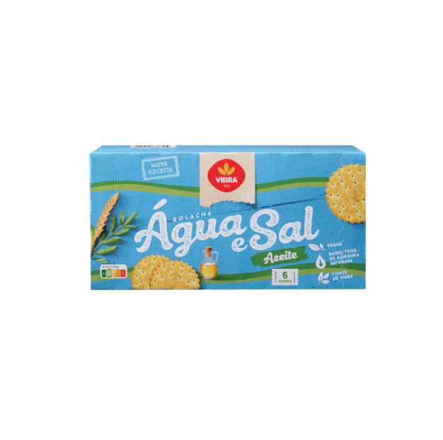 Bolachas de Água e Sal com Azeite Vieira