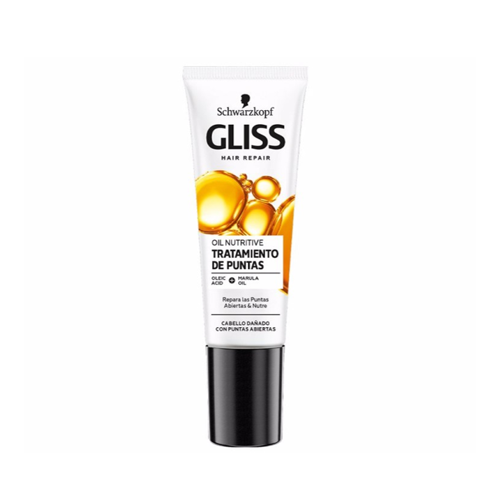 Óleo Nutritivo Gliss Tratamento De Pontas Gliss Schwarzkopf 50 ml