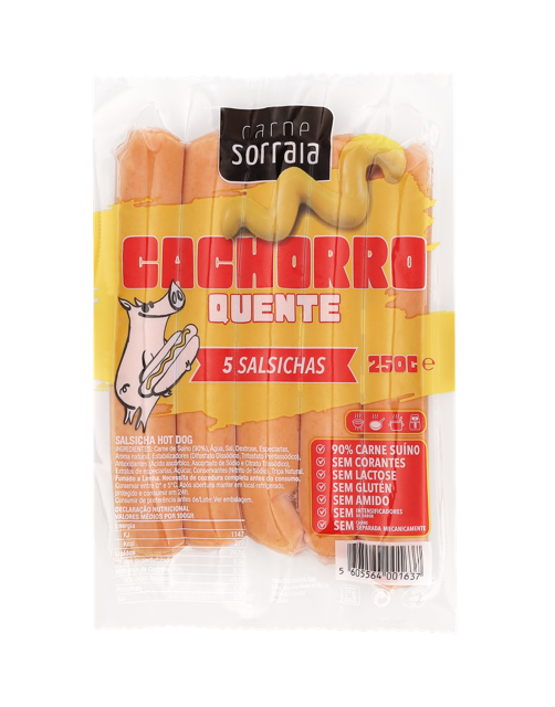 Salsichas para Hot Dog
