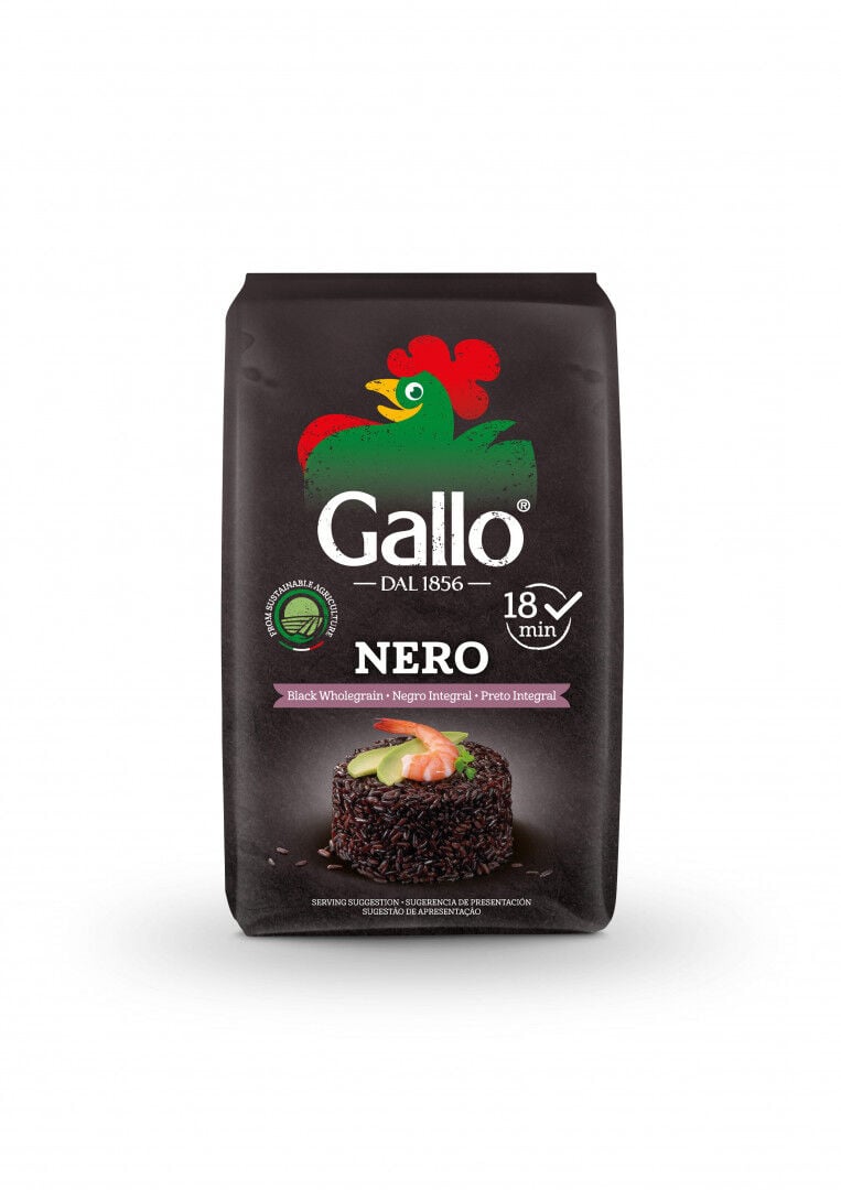 Arroz Risotto Negro Riso Gallo 500 g