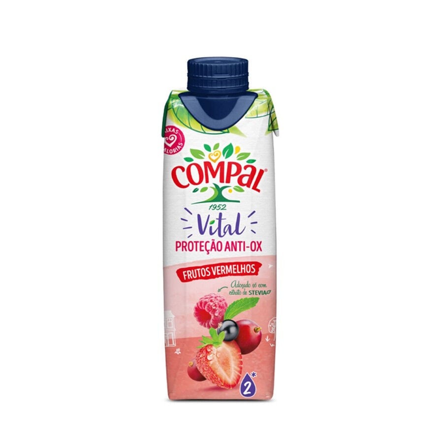 Néctar De Frutos Vermelhos Anti-Ox Compal Vital 300 ml