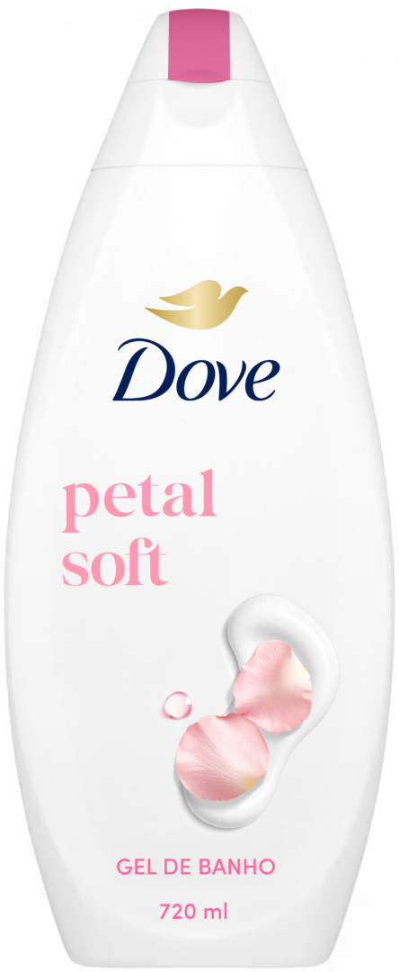 Gel De Banho Petal Soft Dove 720 ml