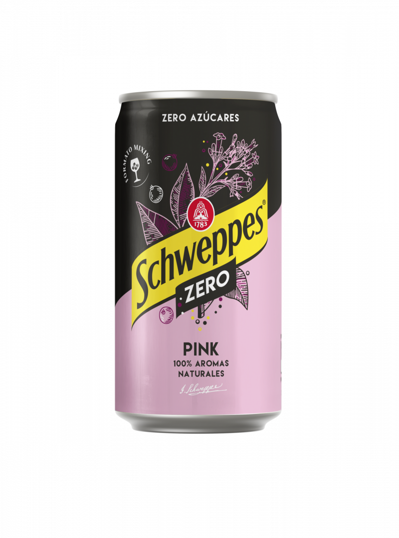 Água Tónica Pink Zero Lata