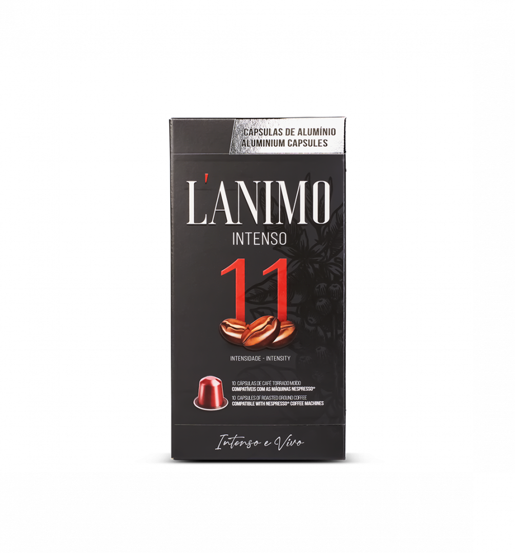 Cápsulas De Café Nespresso Intenso L'animo 10 un