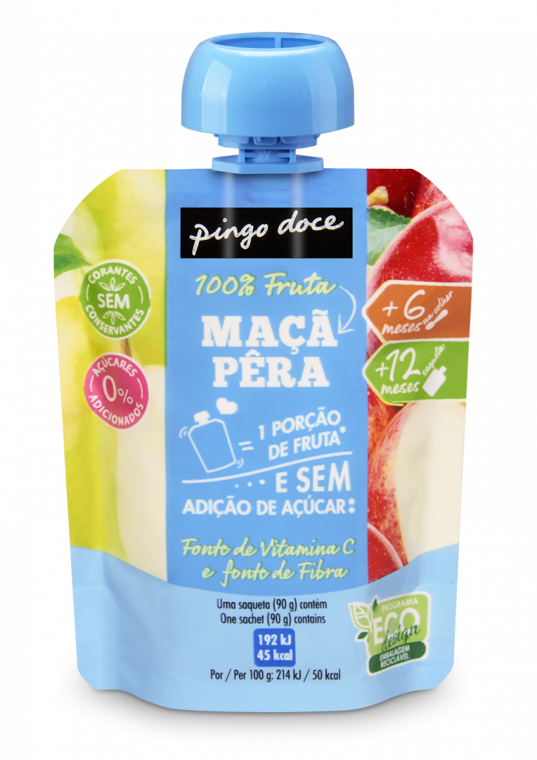 Bolsa de Fruta Maçã e Pêra