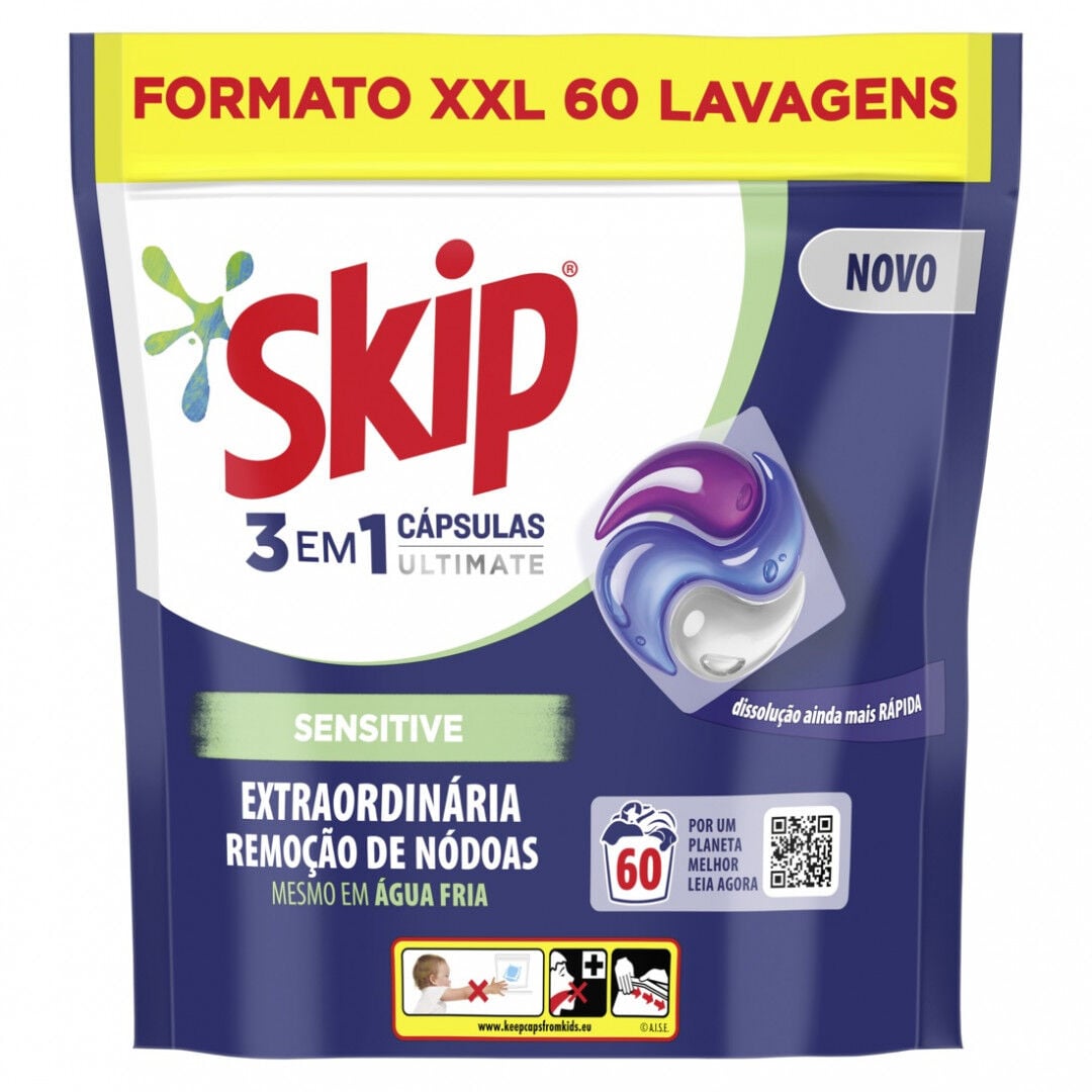 Detergente Máquina Roupa Cápsulas Sensitive