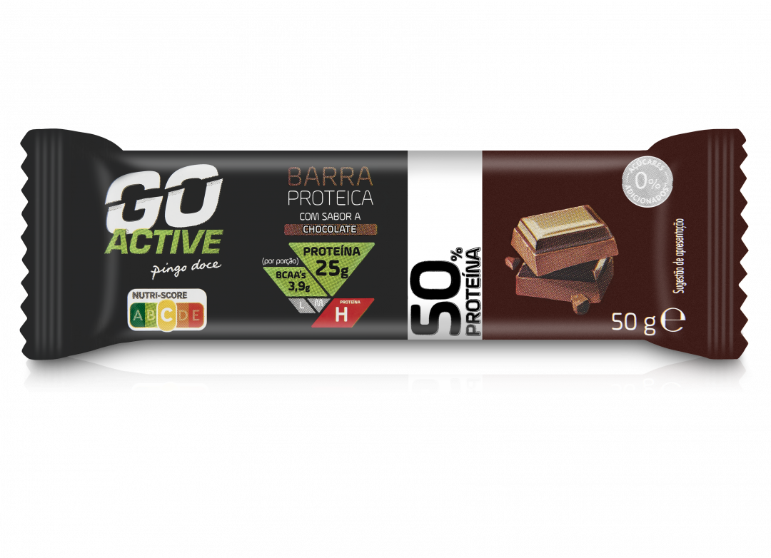 Barra 50% Proteína Chocolate