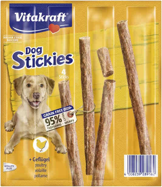 Snack para Cão Stikies com Frango Vitakraft